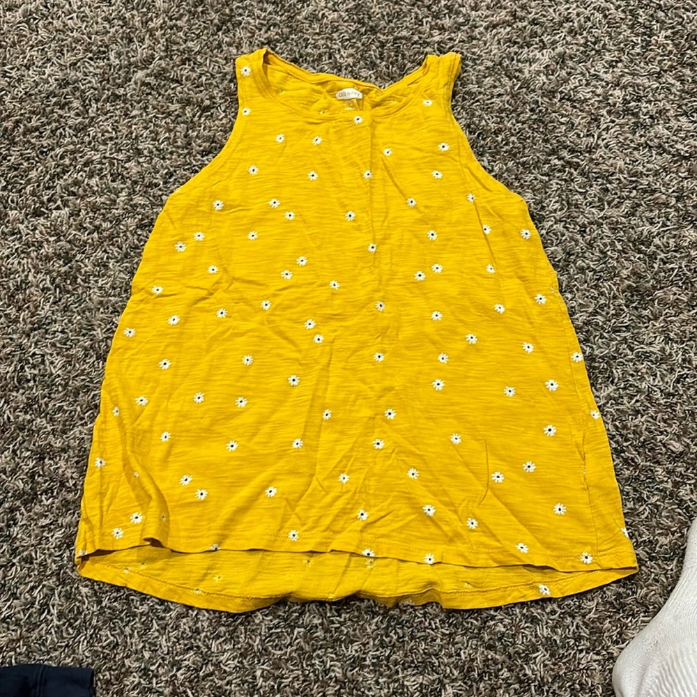 Yellow tank top